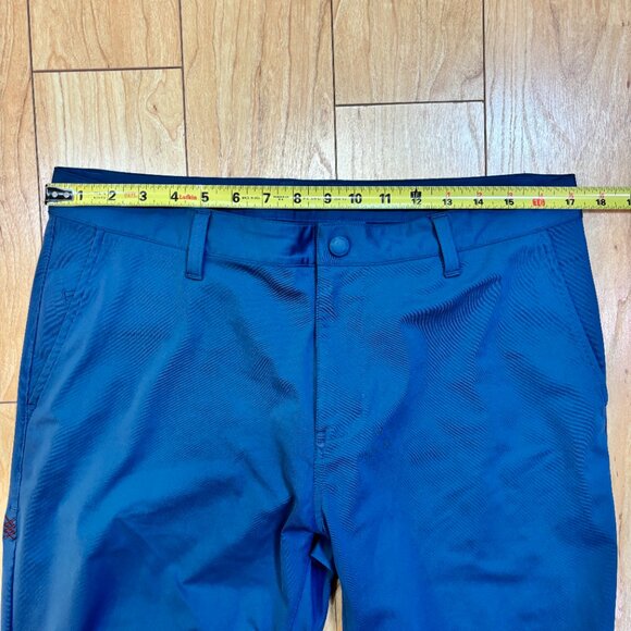 Rhone Commuter Pants Blue Golf Performance Classic Chino Men's Size 34x32 - Picture 4 of 7